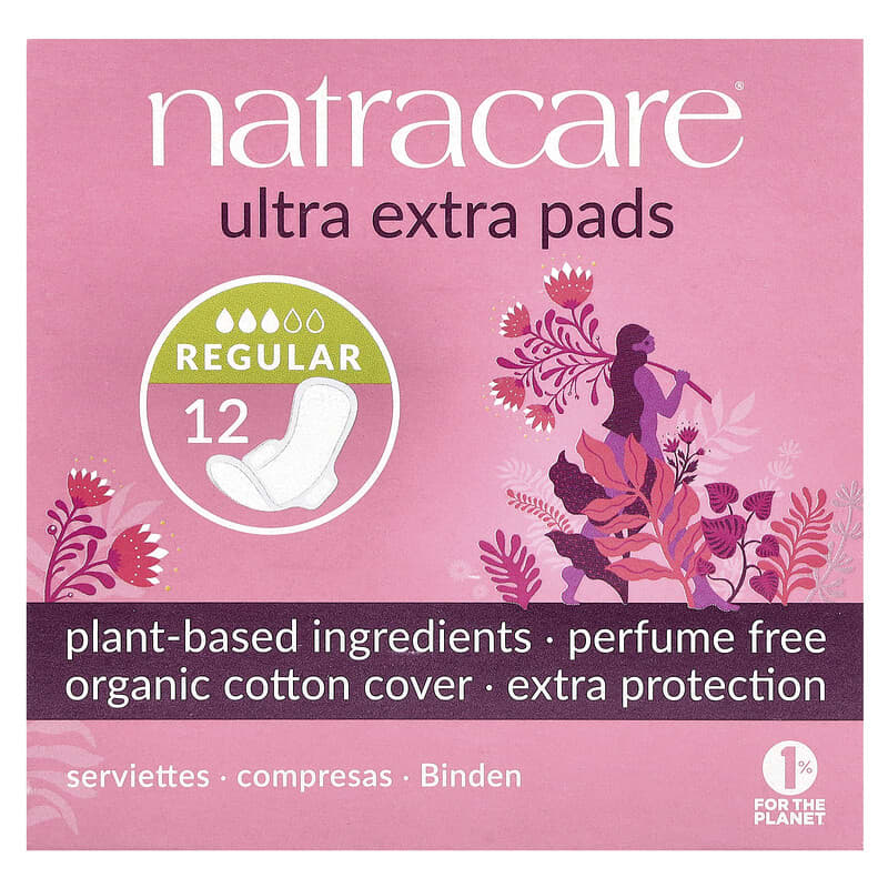 Ultra Extra Pads | Natracare | 12 Counts