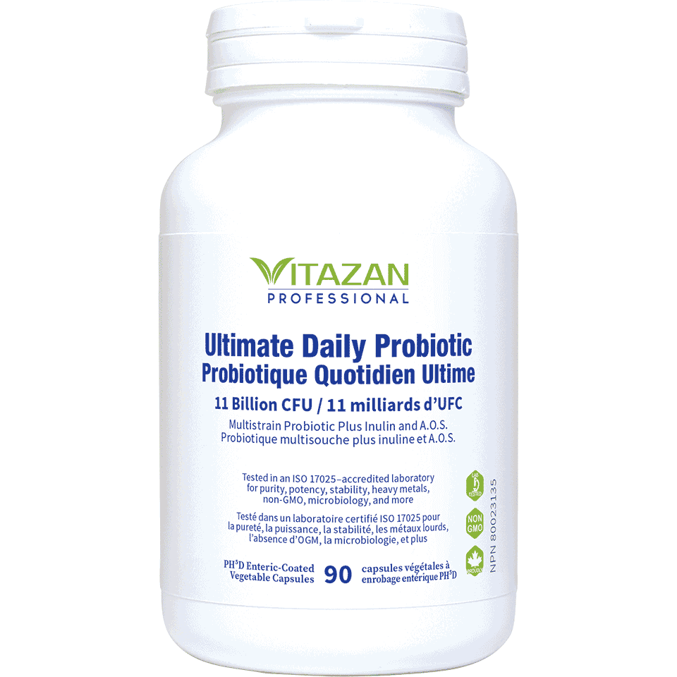 Ultimate Daily Probiotic | Vitazan Professional | 90 Capsules