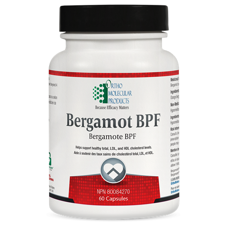 Bergamot BPF by Ortho Molecular – Cardiovascular & Cholesterol Support | 60 Capsule