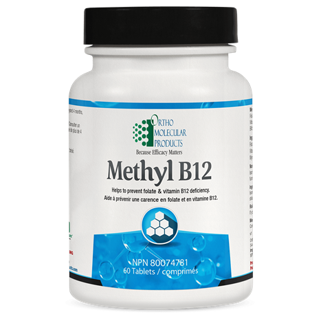 Methyl B12 | Ortho Molecular | 60 Capsules