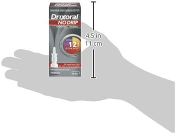 No Drip Original Unscented Spray with Oxymetazoline | Drixoral | 15 mL