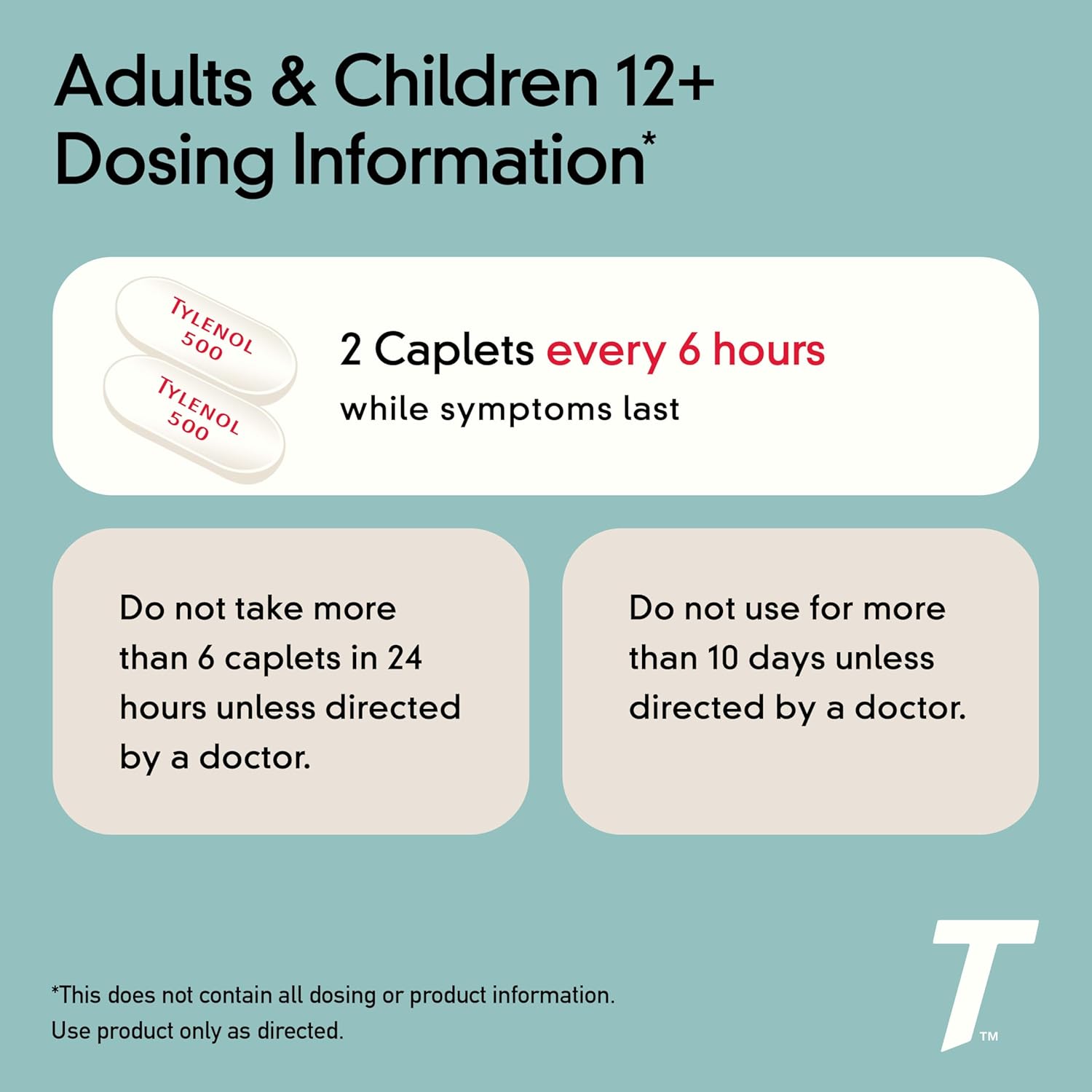 Extra Strength Caplets | TYLENOL® | 24 or 50 Caplets