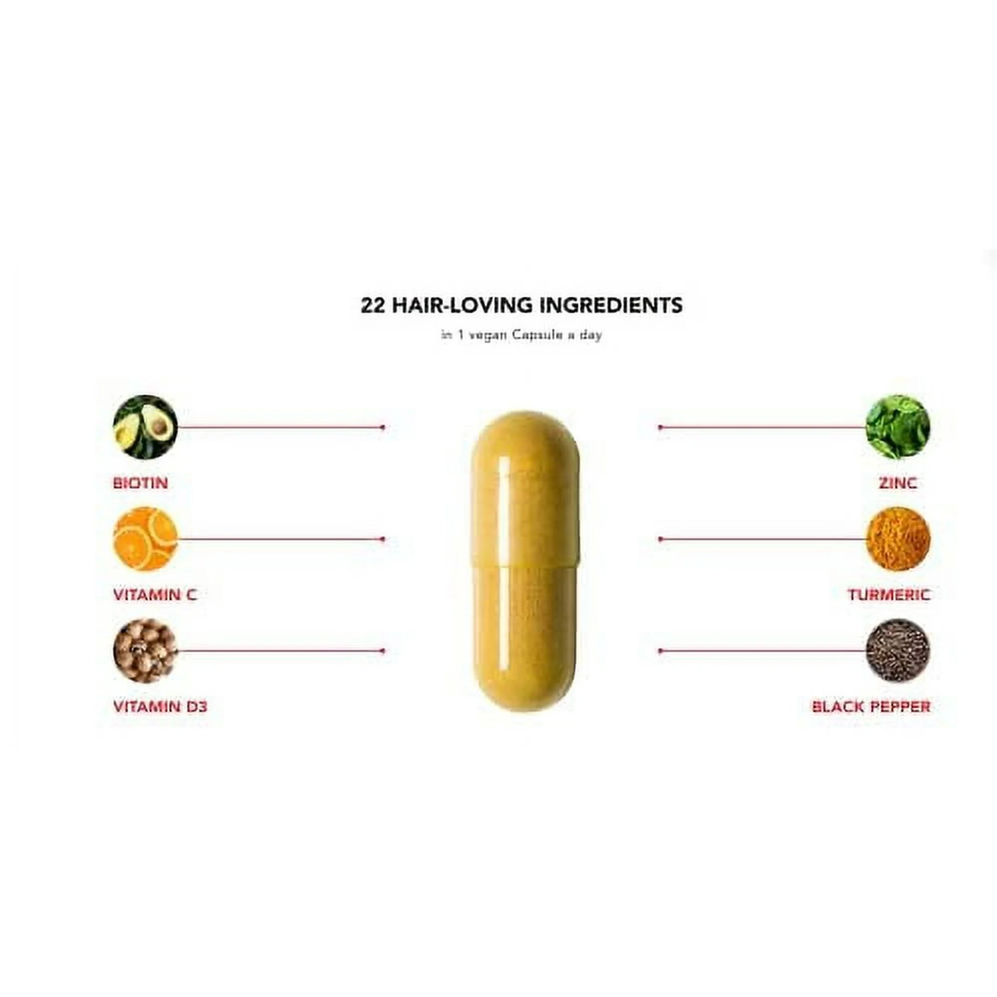 Advanced Formula Vitamins | HAIRtamin® | 30 Capsules