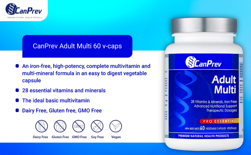 Adult Multi | CanPrev | 60 Veggie Capsules