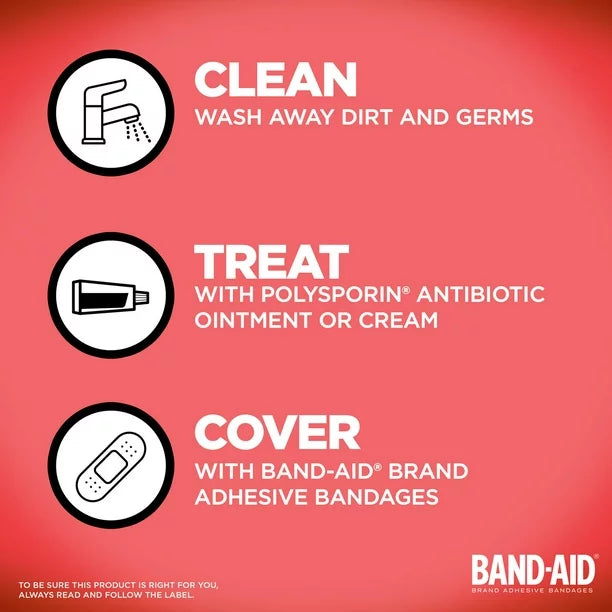 Tru-Stay™ Clear Strips Comfort-Flex | Band-Aid® | 45 Count