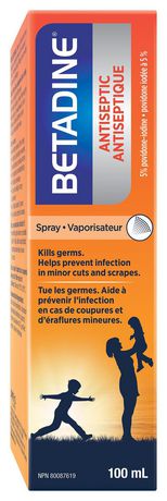 Antiseptic Spray by BETADINE | Wound Cleaning & Infection Protection ...