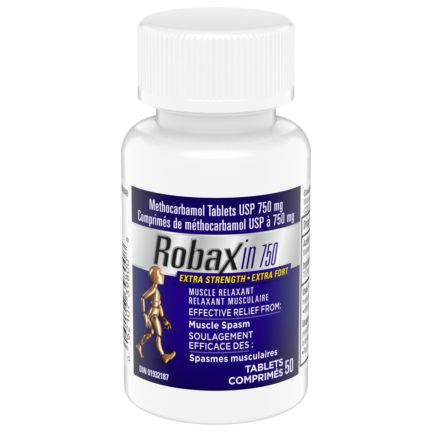 Robaxin 750 mg Extra Strength | Robax | 50 Tablets