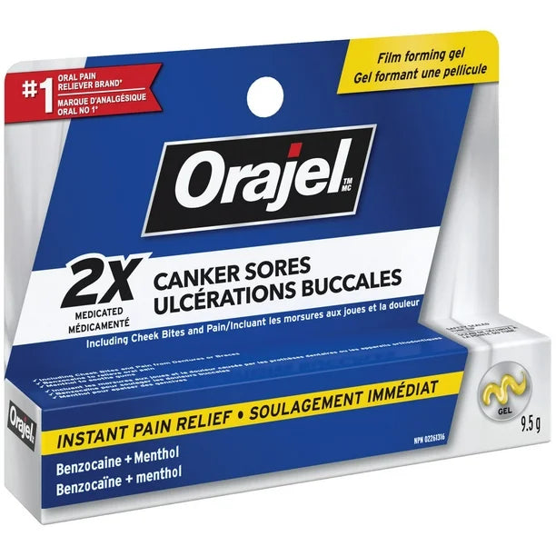 2X Medicated Canker Sores | Orajel™ | 9.5 gr