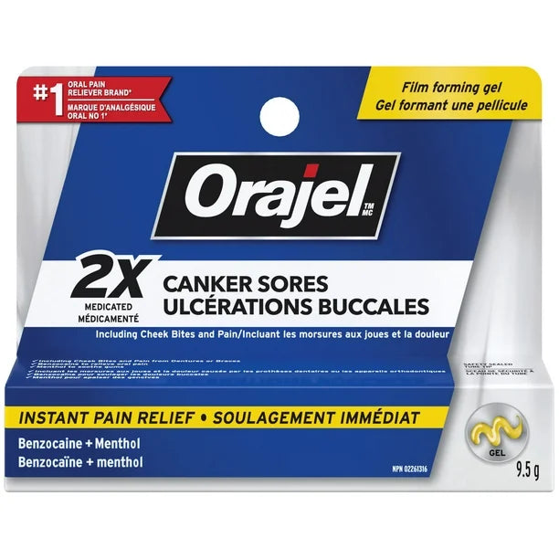 2X Medicated Canker Sores | Orajel™ | 9.5 gr