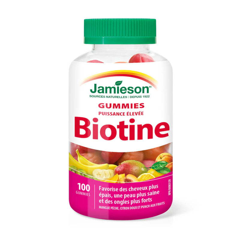 Biotin Gummies | Jamieson™ | 100 Gummies