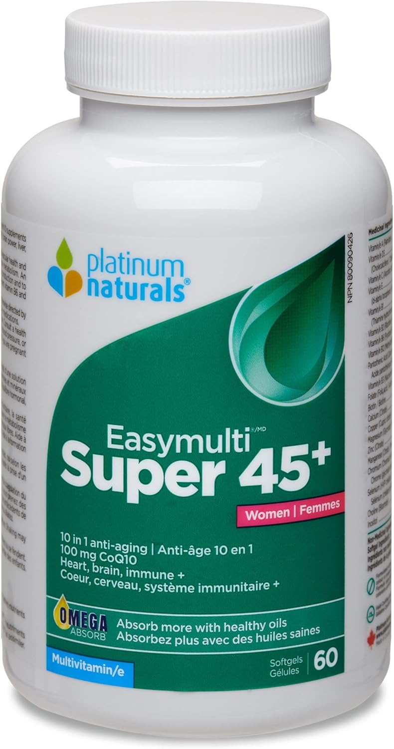 Easymulti® Super 45+ Women | Platinum Naturals® | 60 or 120 Softgels
