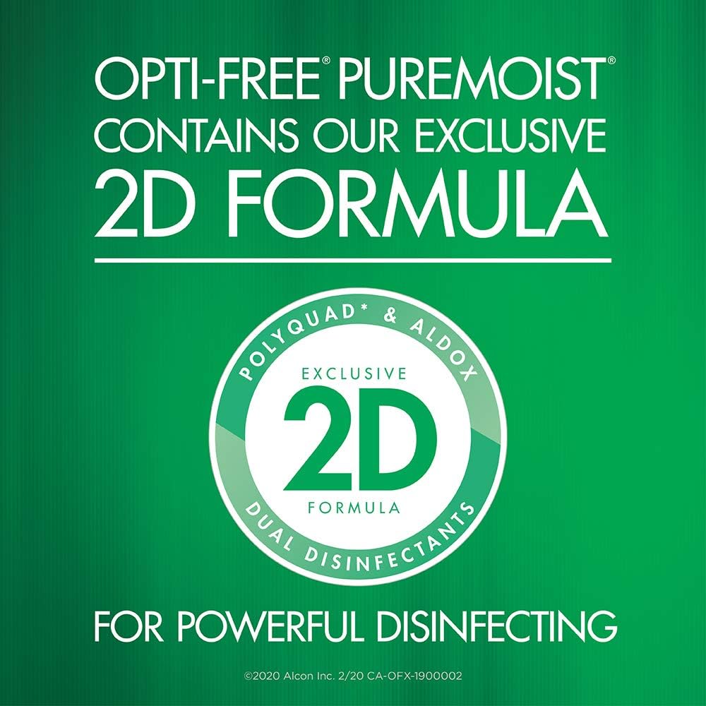 PureMoist with HydraGlyde | Opti-Free | 2 x 300 mL