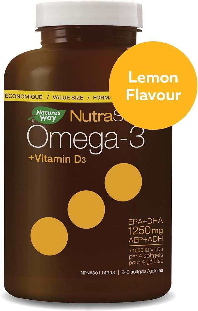 Omega-3+D | NutraSea® | 240 Softgels