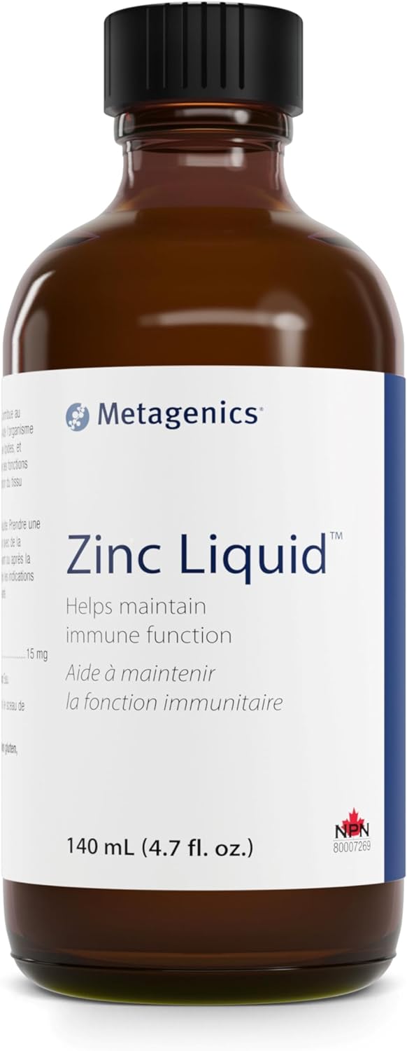 Zinc Liquid™ | Metagenics® | 140 mL (4 fl. oz.) Liquid