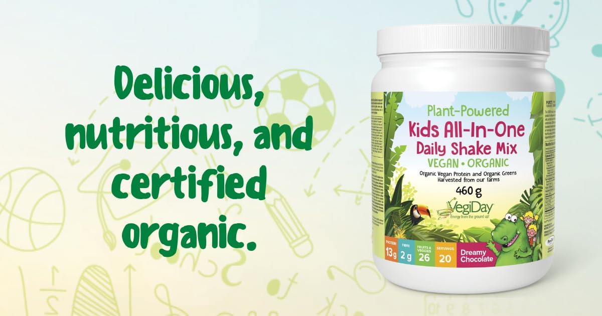 Kids All-In-One Daily Shake Mix | Natural Factors® | 460 g