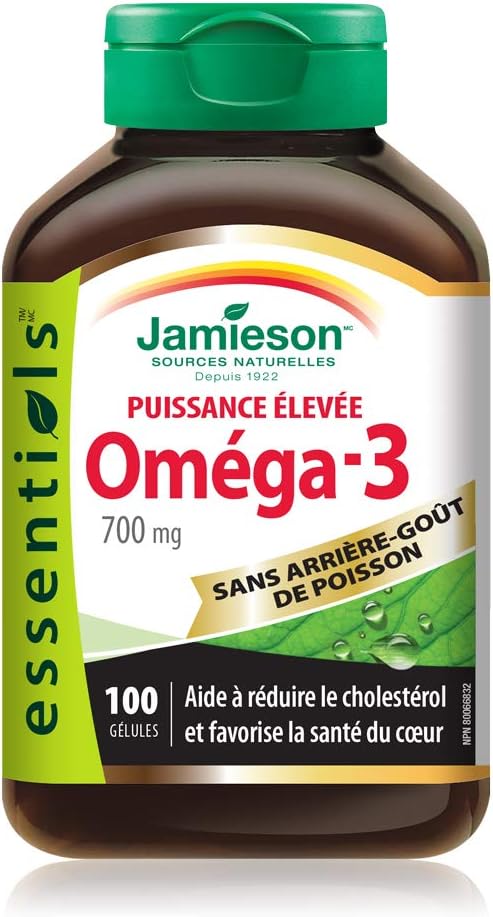 Extra-Strength Omega-3 (No Fishy Aftertaste) | Jamieson™ | 100 Softgels