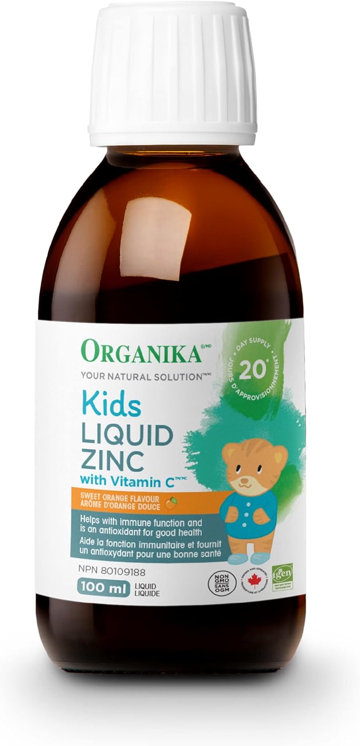 Kids Zinc Vitamin C | Organika® | 100 mL