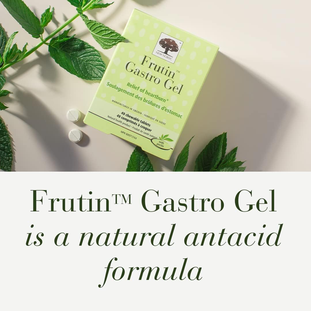 Frutin Gastro Gel | New Nordic | 480 Chewable Tablets