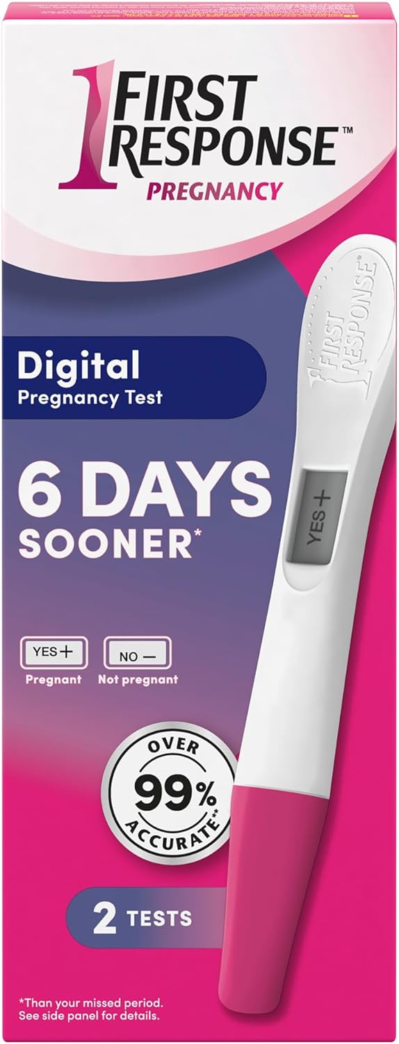 Digital Pregnancy Test | First Response™ | Single or Combo Pack