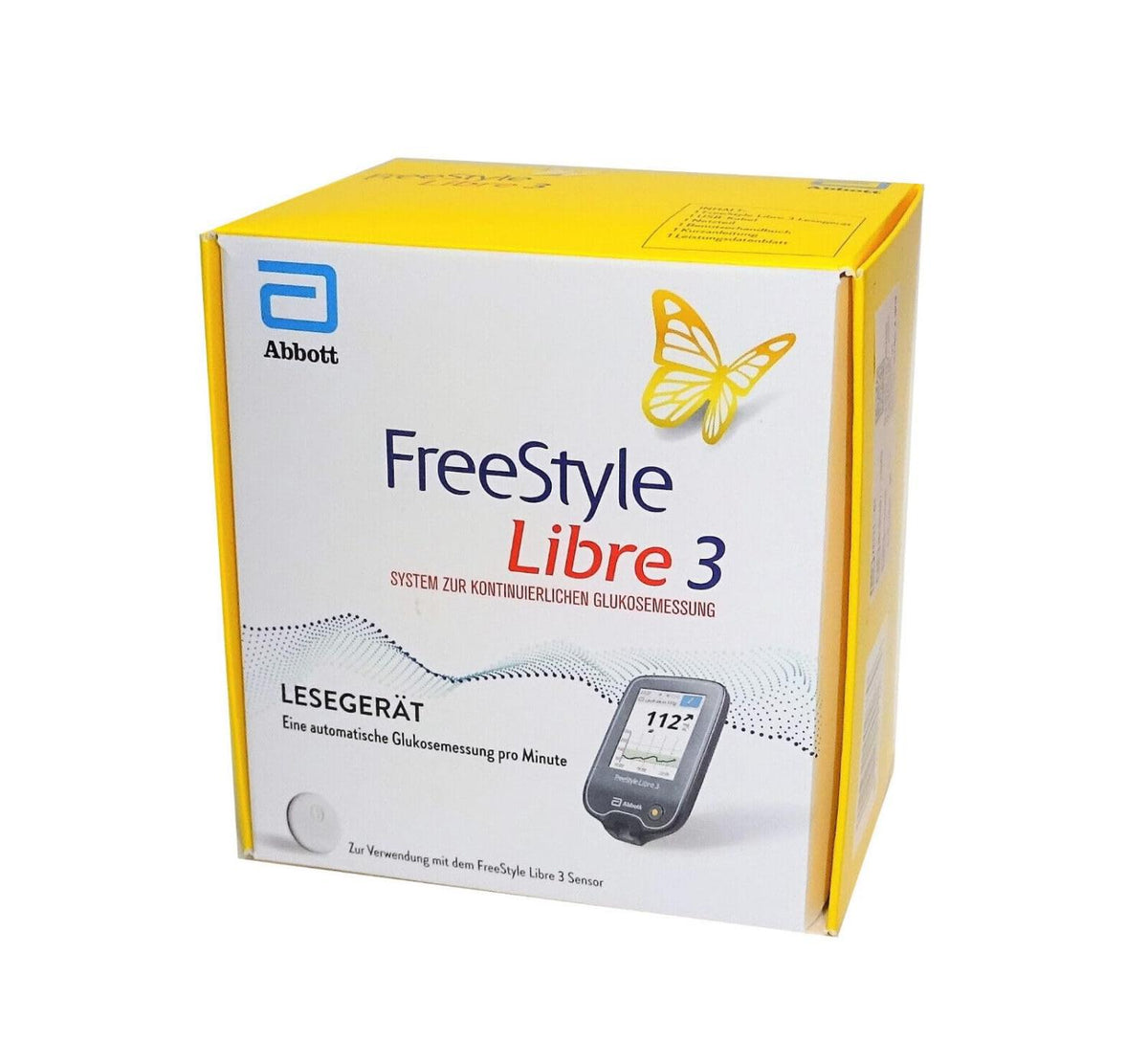 Libre 3 Plus Kit by FreeStyle – CGM Sensor & Reader System | Coal ...