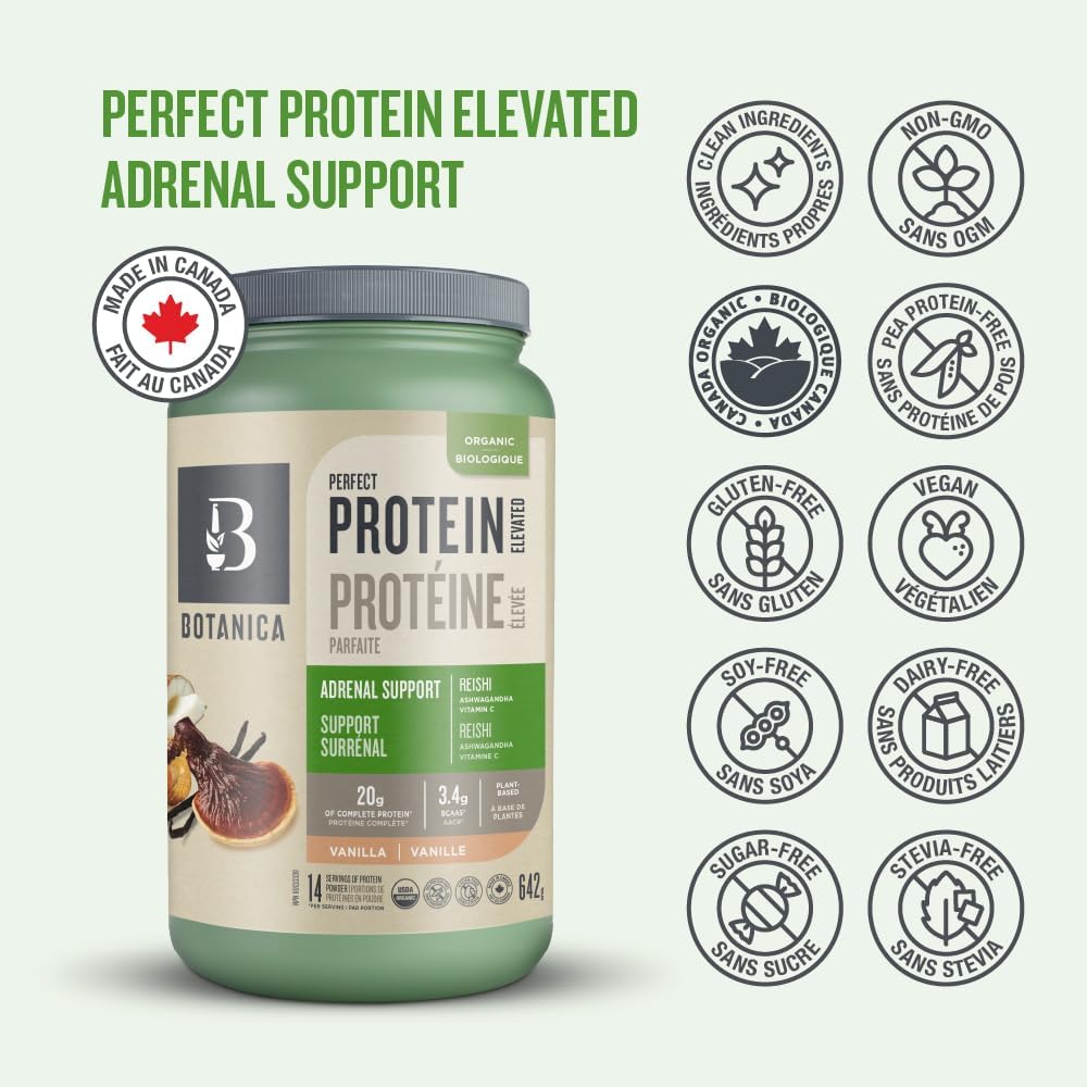 Perfect Protein Elevated - Adrenal Support | Botanica® | 642 g