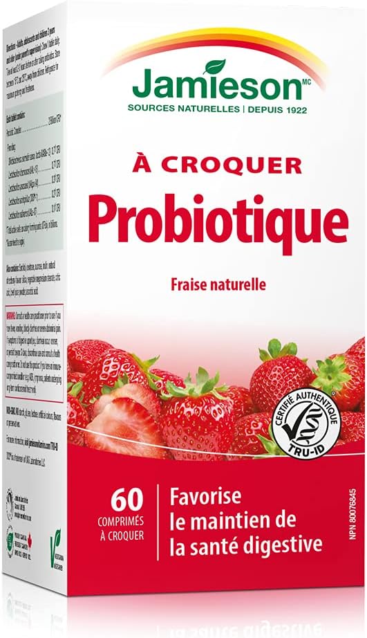 Chewable Probiotic | Jamieson™ | 60 Chewable Tablets