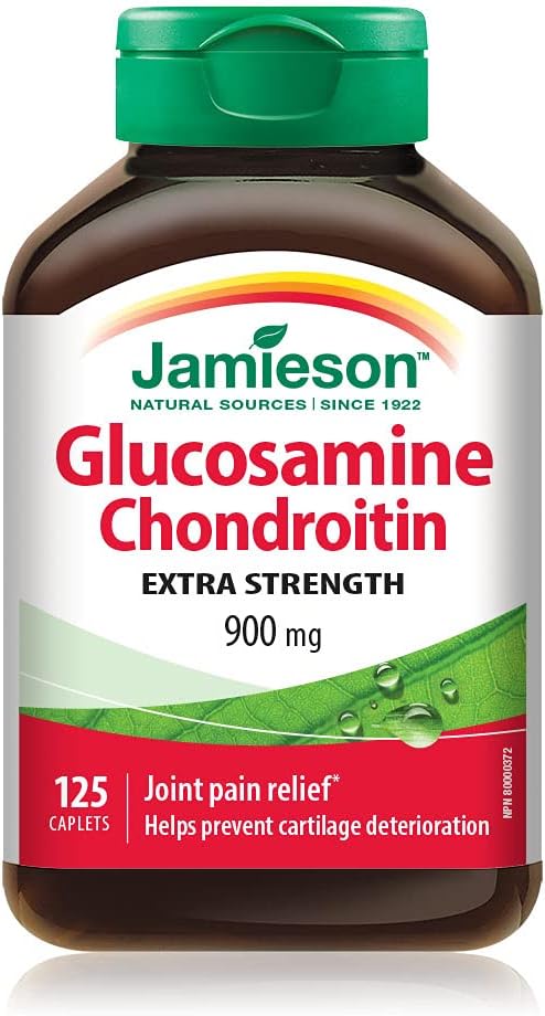 Glucosamine Chondroitin 900 mg | Jamieson™ | 90 or 180 Caplets