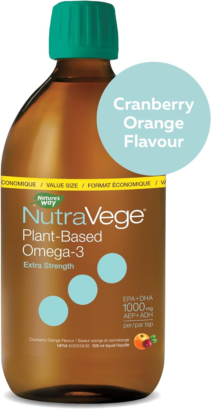 Plant-Based Omega-3 Extra Strength | NutraVege™ | 16.9 fl oz (500 mL)