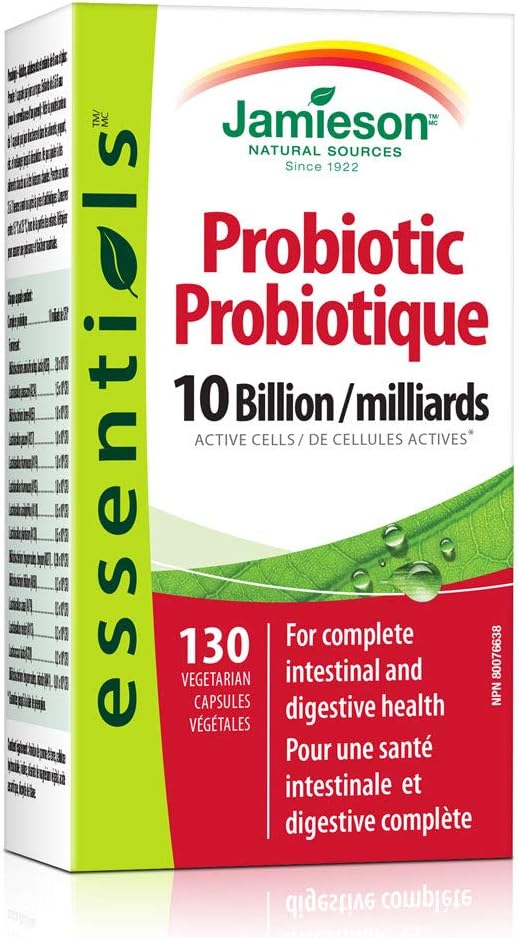 Probiotic Daily Maintenance 10 Billion | Jamieson™ | 60 Vegetarian Capsules