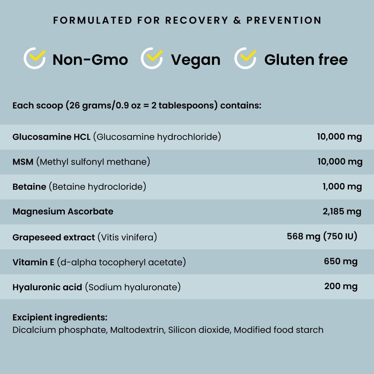 Equine Recovery Extra Strength | Purica®| Powder