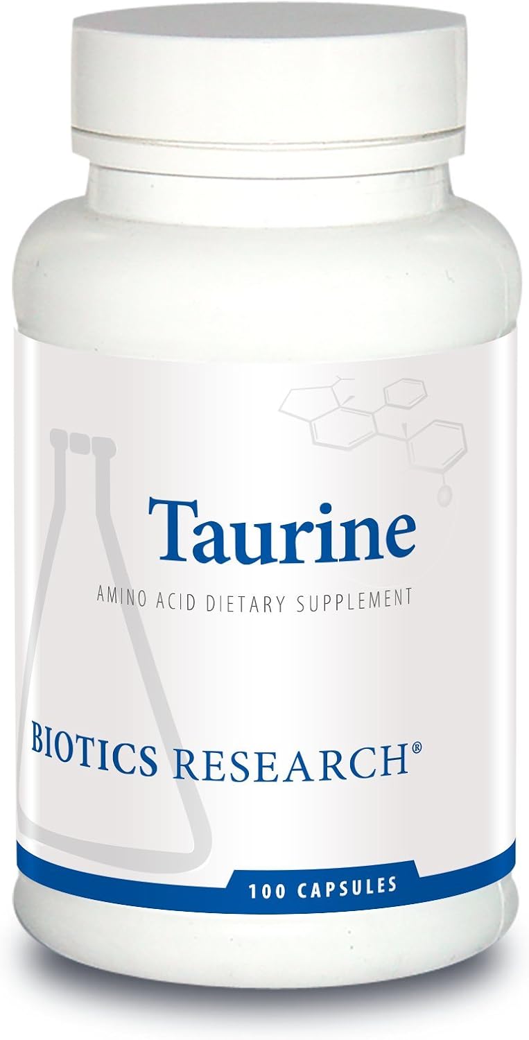 Taurine | Biotics Research® | 100 Capsules