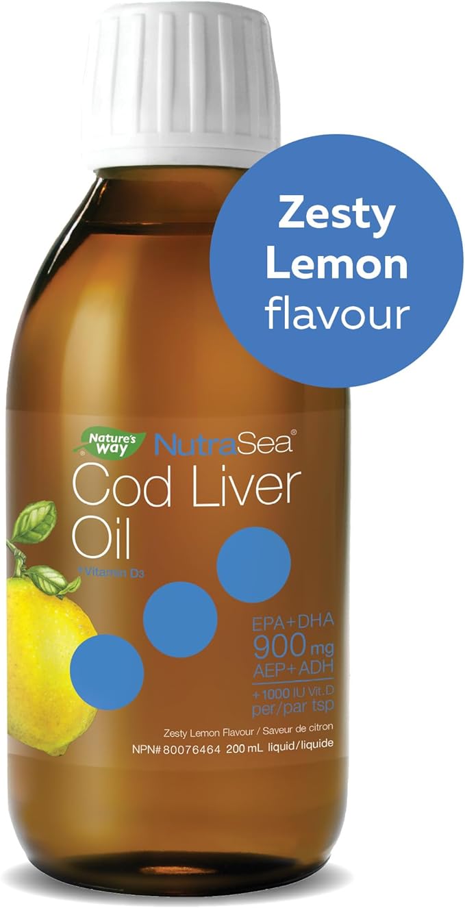 Cod Liver Oil  | NutraSea® | 6.8 fl oz (200 mL)