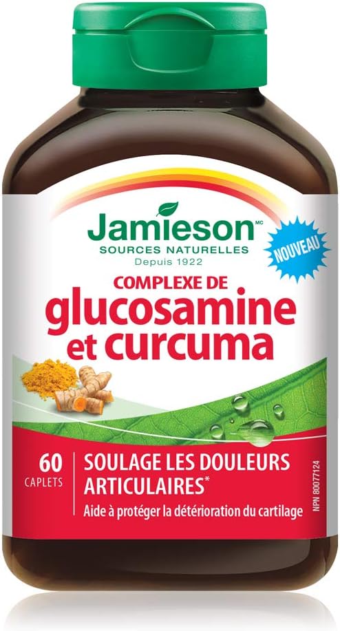 Glucosamine Turmeric Complex | Jamieson™ | 60 Caplets