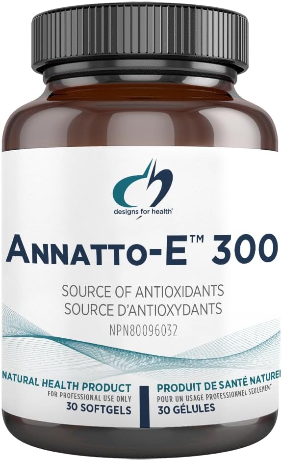 Annatto-E™ 300 | Designs for Health® | 30 Softgels