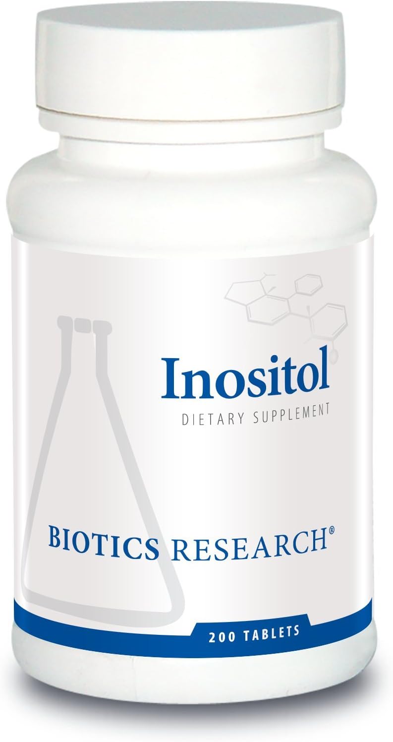 Inositol | Biotics Research® | 200 Tablets