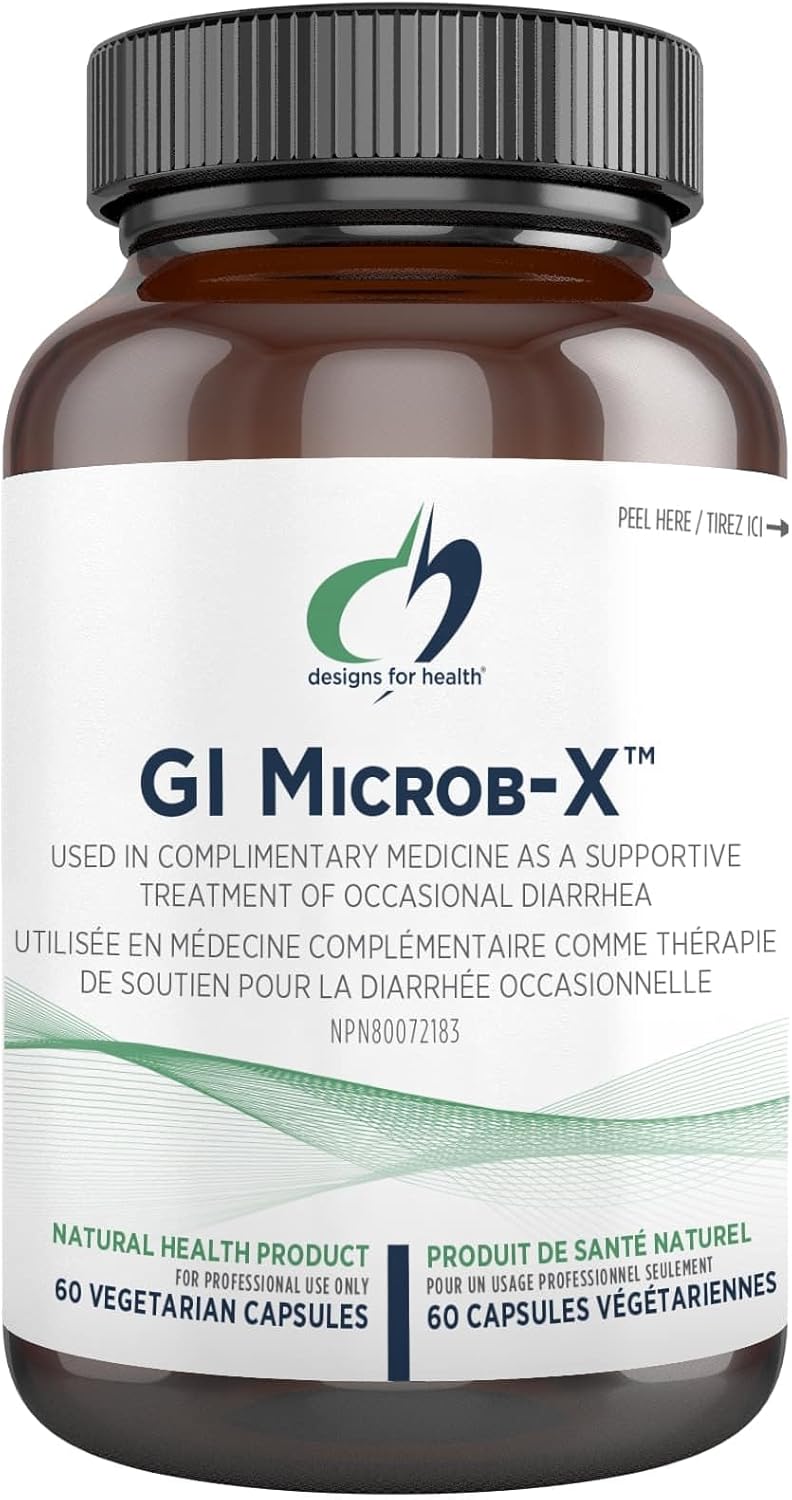 GI Microb-X™ | Designs for Health® | 60 Vegeterian Capsules