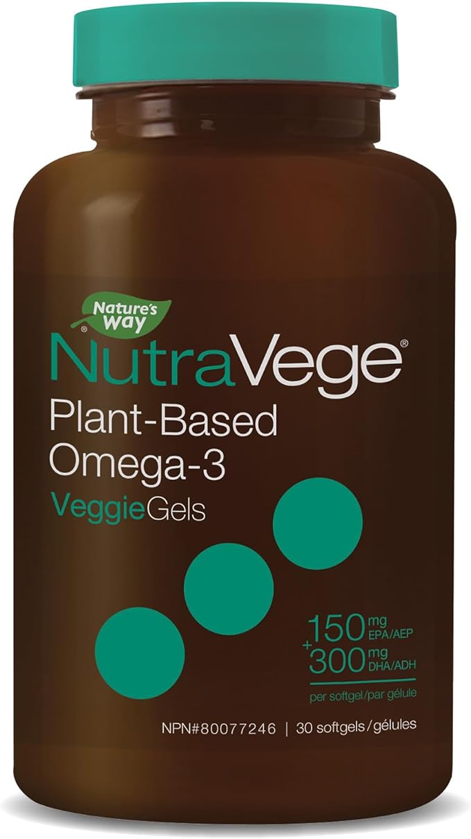 Plant-Based Omega-3 | NutraVege™ | 30 Softgels