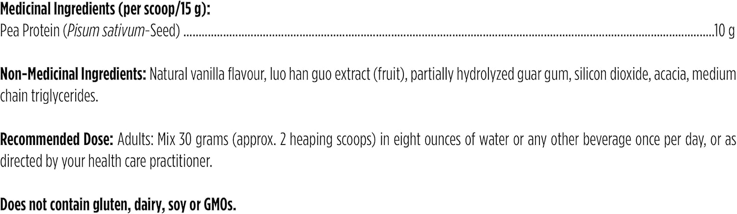 PurePea™ by Designs for Health® – Hypoallergenic Pea Protein Support | 450 g Powder