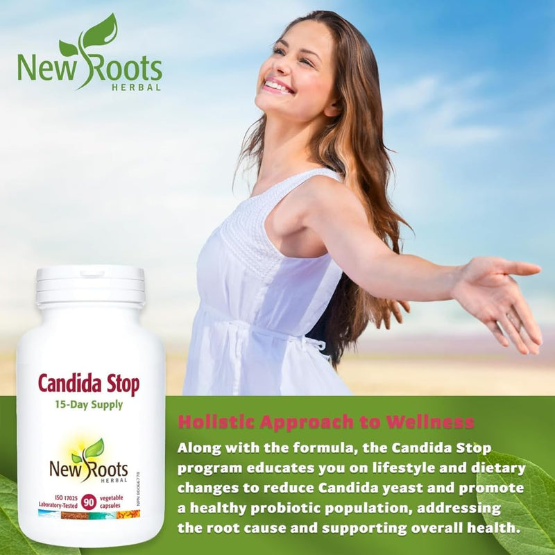 Candida Stop | New Roots HERBAL® | 90 or 180 Capsules