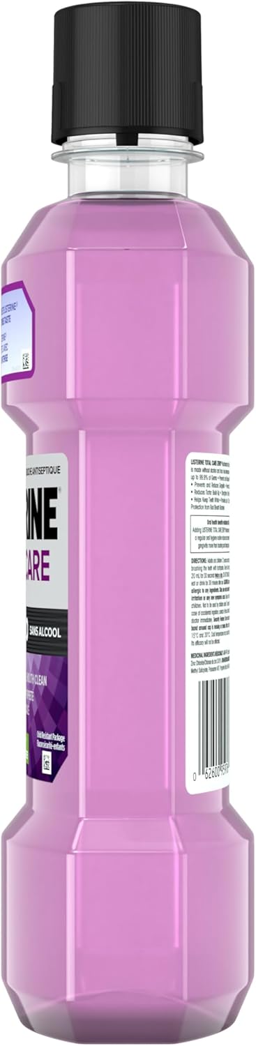 Total Care Zero Mouthwash (Alcohol Free) | Listerine® | 250 mL or 1 Liter