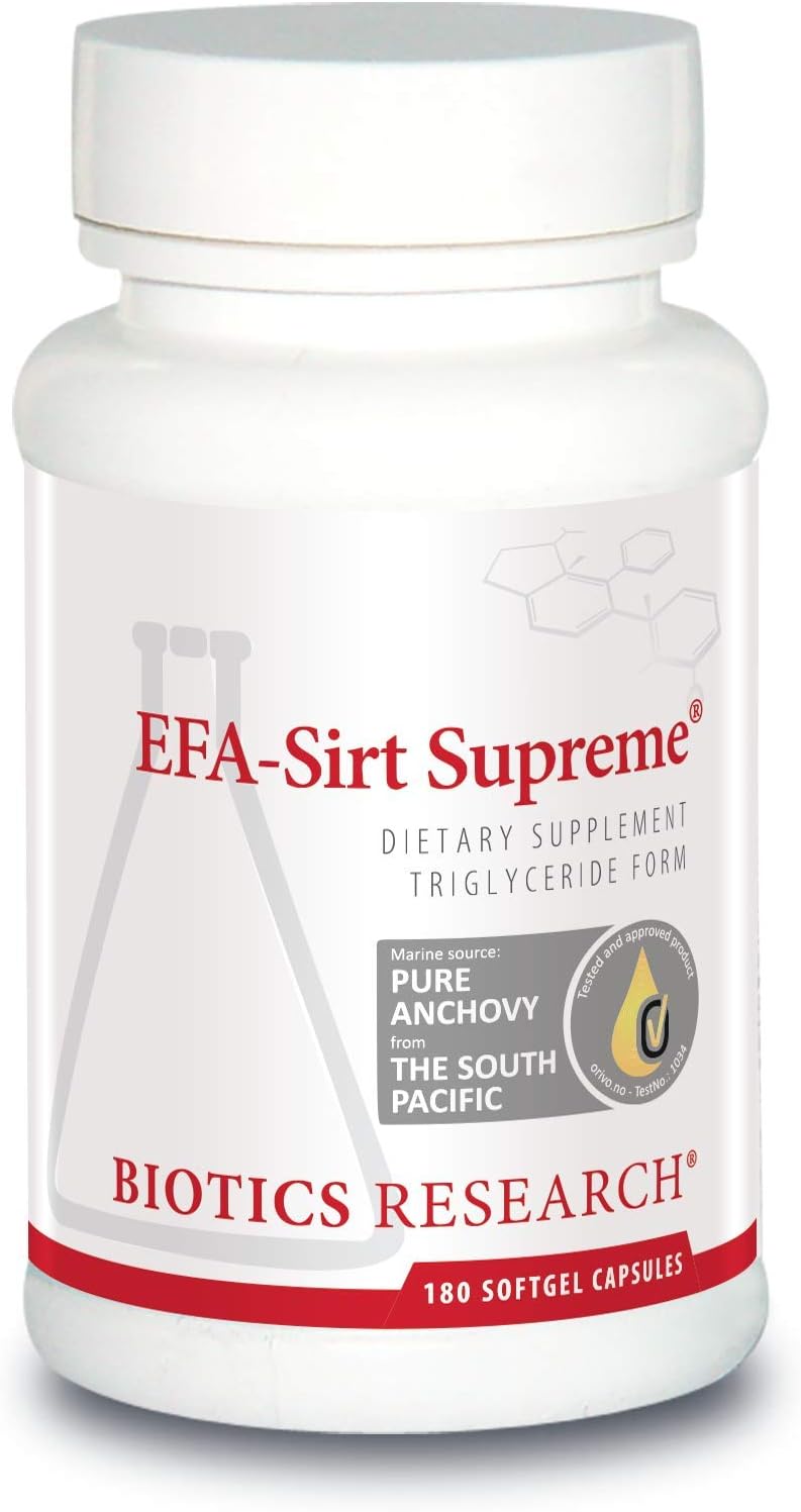 EFA-Sirt Supreme™ | Biotics Research® | 180 Capsules