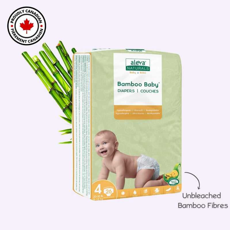 Bamboo Baby® Diapers | aleva® Naturals | Various Size