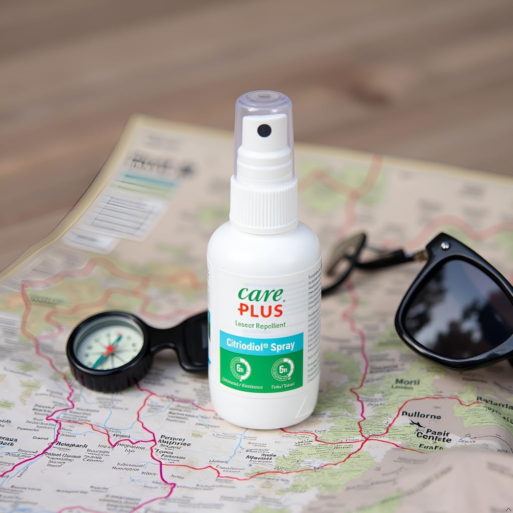 Citriodiol® Spray by Care Plus® Anti-Insect Natural – DEET-Free Lemon Eucalyptus Insect Repellent Spray for Mosquito & Tick Protection | 60 mL or 125 mL