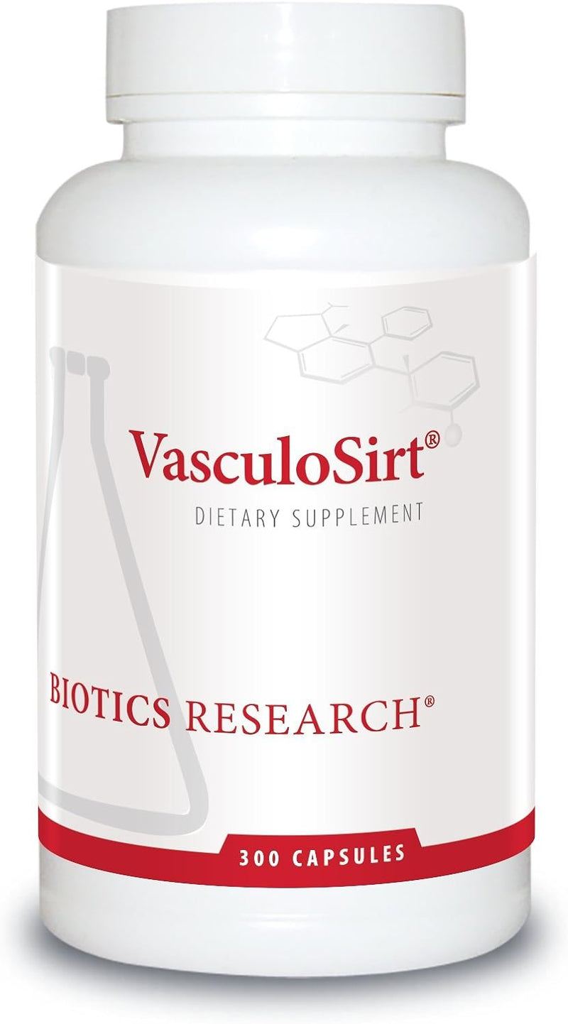 VasculoSirt® | Biotics Research® | 150 or 300 Capsules