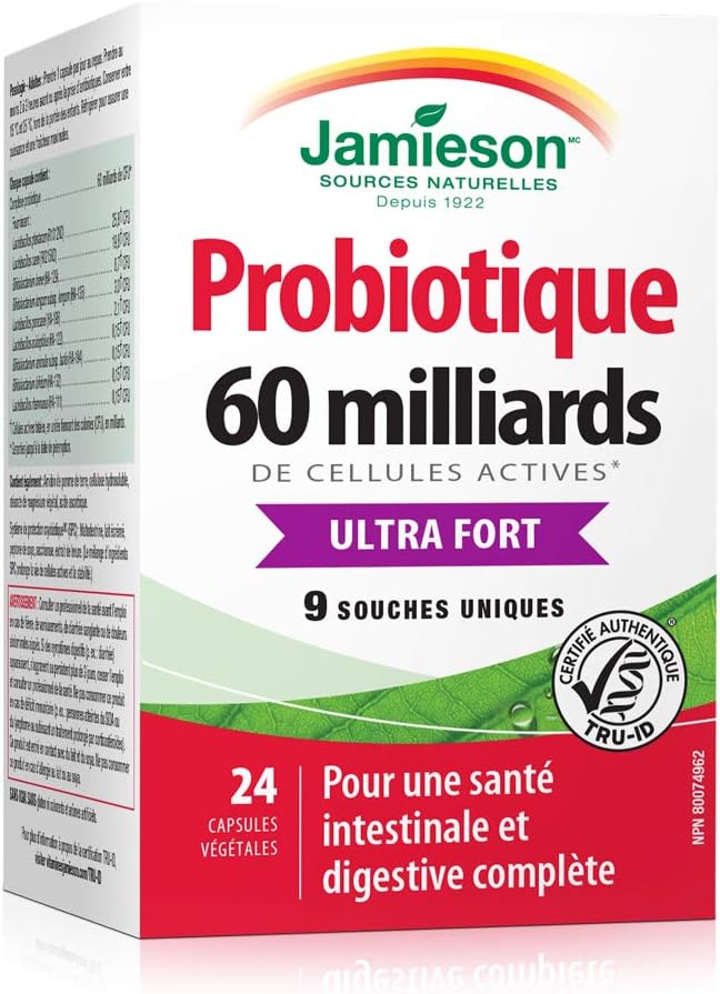 Probiotic Ultra Strength | Jamieson™ | 24 Vegetarian Capsules