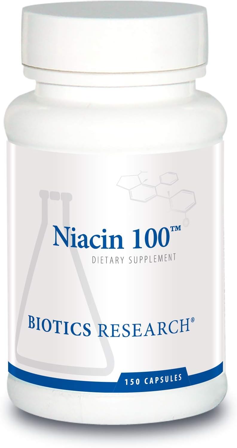 Niacin 100™ | Biotics Research® | 150 Capsules