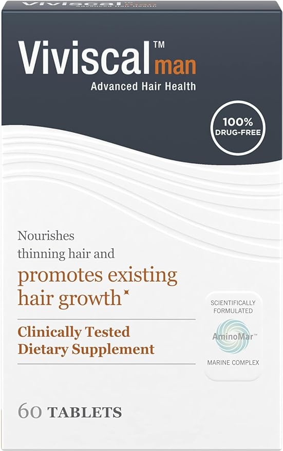 Healthy Hair Supplements for Men | Viviscal™ | 60 Tablets