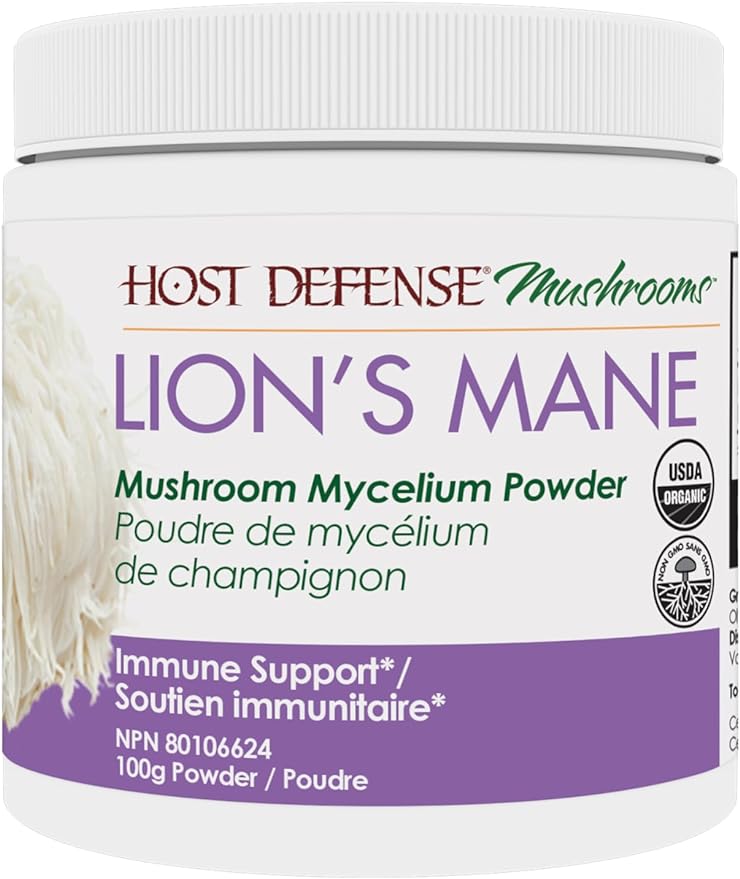Lion’s Mane Powder | Host Defense® Mushrooms™ | 100 gr