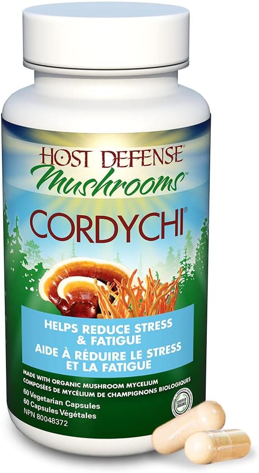 CordyChi® Capsules | Host Defense® Mushrooms™ | 30 OR 60 OR 120 Capsules