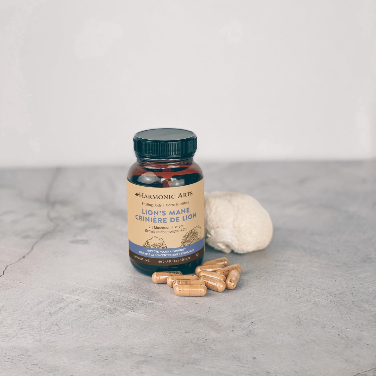 Lions Mane | Harmonic Arts® | 60 Capsules